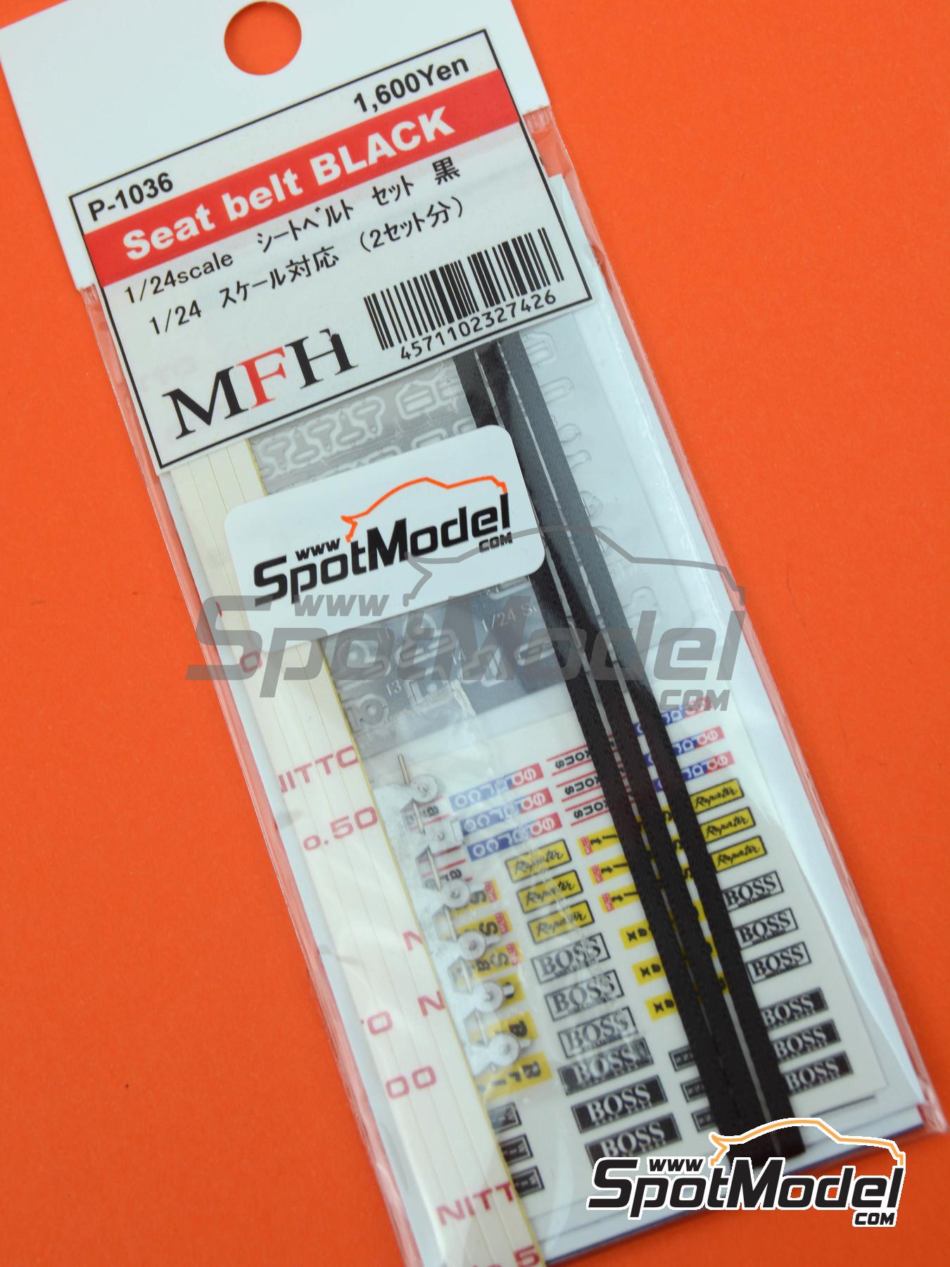 Model Factory Hiro P1036: Seatbelts 1/24 scale - Seat belt set